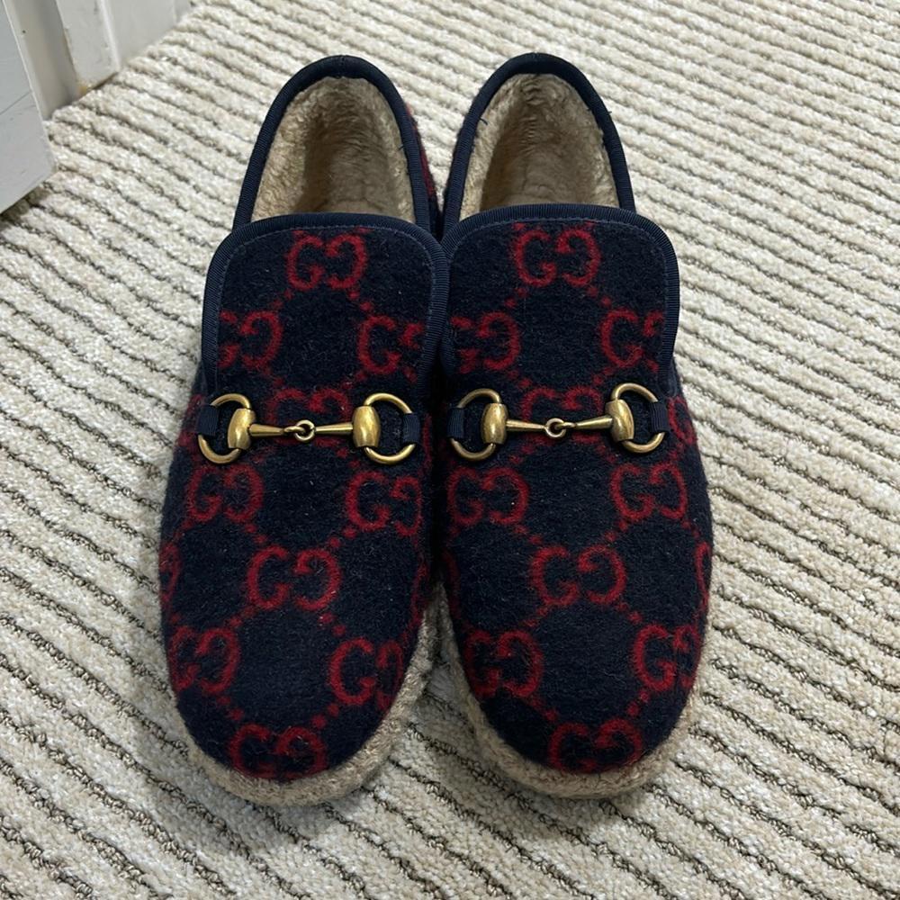Gucci red and blue Slipper